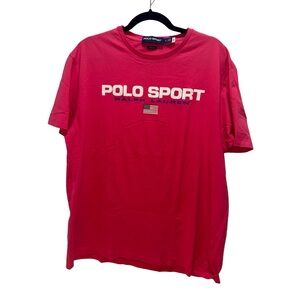 POLO TSHIRT - PINK LARGE